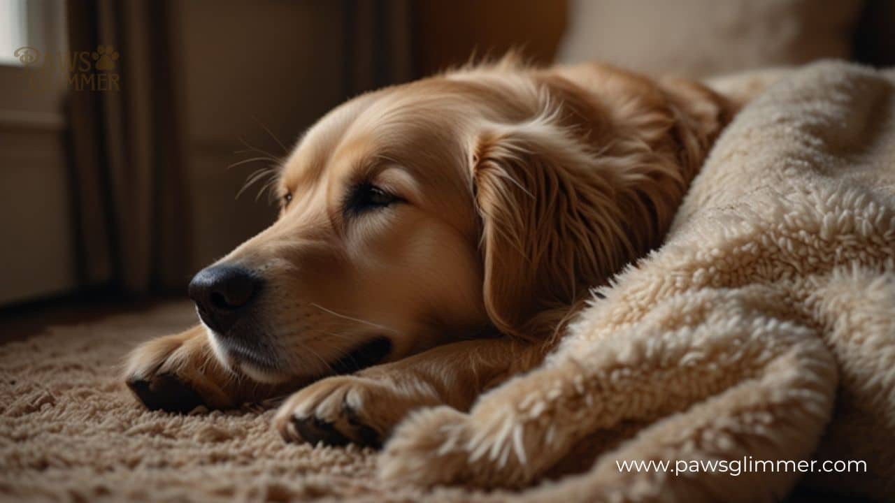 Dog crying while sleeping