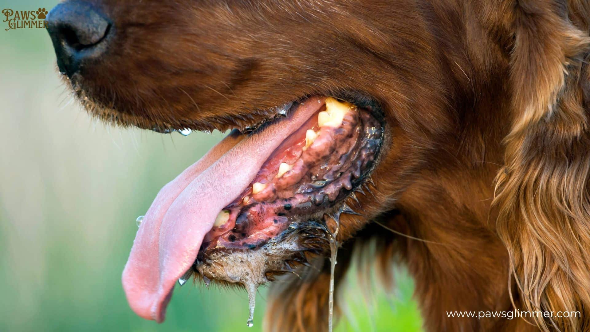 Dog Foam at Mouth and Twitch