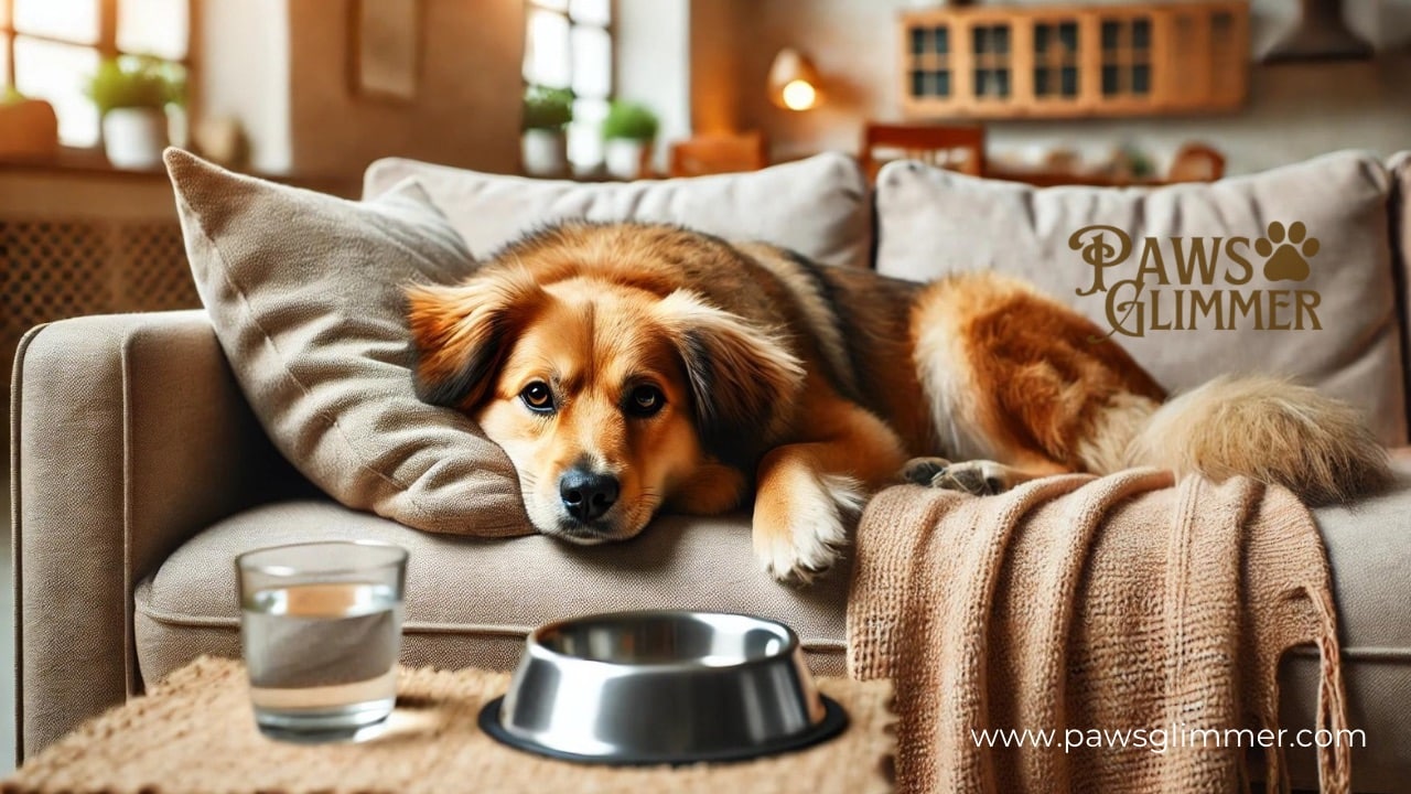 Feature image Lethargic Dog Eats and Drinks,